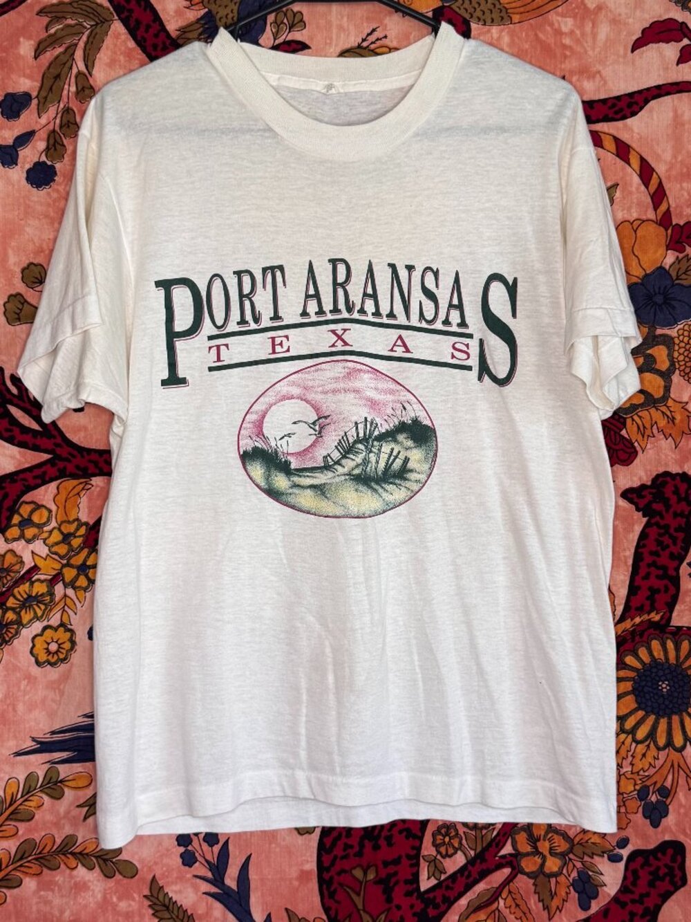 Vintage Port Aransas, Texas graphic T-Shirt